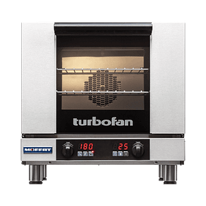 Turbofan E23D3 Half-Size Digital Convection Oven with 3 Half-Size Trays – Ideal for Cafés & Compact Kitchens