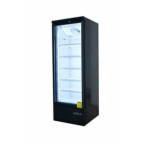 Saltas NDA2625 1 Door Upright Glass Freezer with 420L Capacity – Ideal for Retail and Hospitality