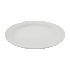 Olympia S754 Athena 10-inch Narrow Rimmed White Porcelain Plates – Pack of 36