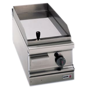 Fagor 700 series LPG chrome 1 zone fry top with thermostatic control FTG-C7-05LLPG