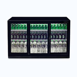 Bromic Chiller BB0330GDS-NR B/Bar 3DR Sliding 330L 870mm