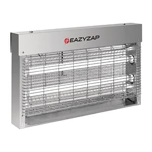 Eazyzap Brushed Stainless Steel Pest Killer - 19watt