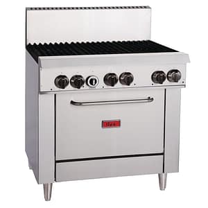 Thor Gas Range 36" with flame failure- NG TR-6F NG