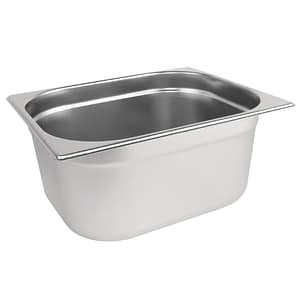Vogue DN710 stainless steel gastronorm pan 1/2 size 100mm depth, 6.2L capacity – Australia