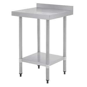 Vogue Table St/St - 600x600mm 23 1/2x23 1/2" (60mm Upstand)