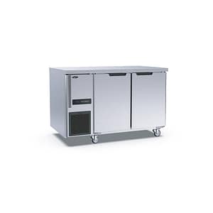 Thermaster Stainless Steel Double Door Workbench Freezer - TS1200BT