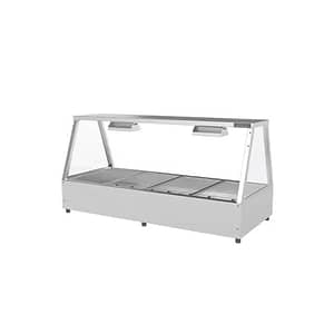 Woodson W.HFSS24 4 Module Self Serve Hot Food Display – Ideal for Buffets & Cafés