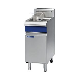 Blue Seal GT18 400mm gas fryer with 18L oil, 25kg/hr output and 90MJ burner – Australia