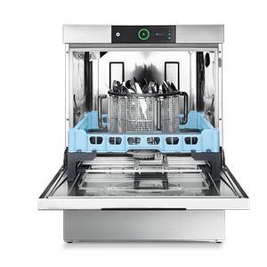 Hobart PROFI FX-90C undercounter dishwasher 40 racks/hr with Cutlery Premium and WiFi – Germany