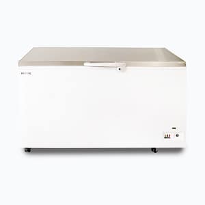 Bromic CF0500FTSS-NR 492L Chest Freezer with Stainless Steel Top and 9-Star Energy Rating – Ideal for Commercial Kitchens