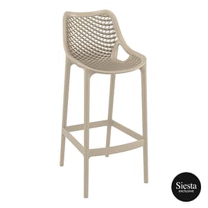 Furnlink Siesta Exclusive Air Barstool 75 - Taupe