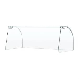 Curved Glass Sneeze Guard Assembly for CT394-A