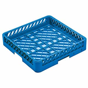FED JW-NS modular open cup rack, 500mm, stackable, durable plastic – Australia