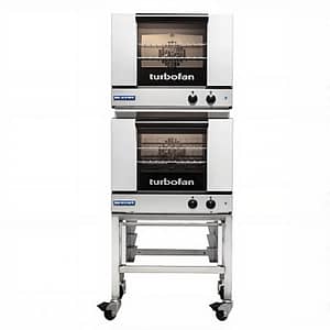 Turbofan E22M3/2 double stacked half size manual electric convection ovens