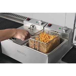 Apuro Double Fryer 2x5Ltr FB971-A