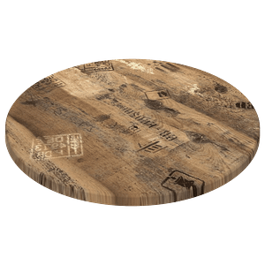 Ex Works Furnlink Werzalit Duratop 700mm Diameter Tabletop - Durable & Weather-Resistant