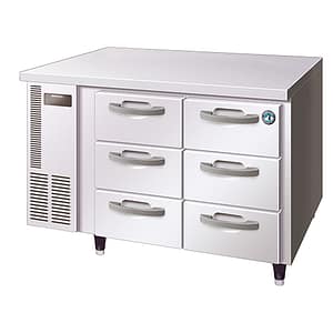 Hoshizaki RTC-125DEA-GN-6D 6-drawer 270L underbench refrigerator with stainless steel exterior – Australia