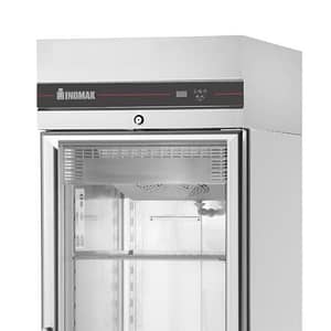 Inomak UFI1170G Upright Glass Door Fridge with 654L Capacity and LED Light