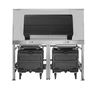 Scotsman SIS 1350 Ice Storage Bin with Shuttle Cart System