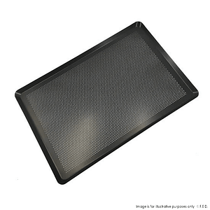FED CPT4060-30 non-stick perforated baking tray, 400×600×30mm, 1.2mm stainless steel – commercial use, Australia