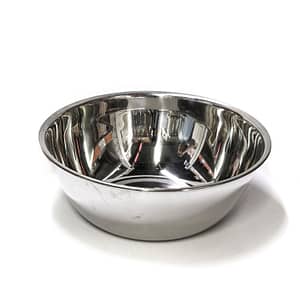 Kitchen Knock Stainless Steel Mixing Bowl Deep 240mm – 2200ml (070041)