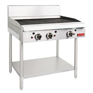 Thor GH104-P LPG gas char broiler 36-inch radiant grill with stand, stainless steel – Australia