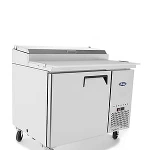 Atosa MPF8201 Single Door Pizza Prep Table Fridge – Compact 1117mm
