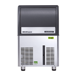 Scotsman ECS 87 AS OX Gourmet Ice Maker with 39kg Daily Production & 19kg Storage Bin