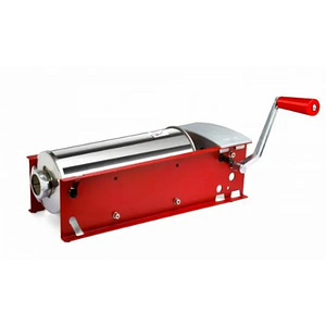 Tre Spade SFT0008 Sausage Filler with 7L Stainless Steel Cylinder and Funnel Kit