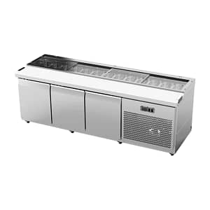 Airex AXR.SW.2450 Sandwich Prep Bench – 3 Door, 2450mm