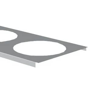 Woodson Single Hob Cover W.PH1 for Round Pots on Commercial Bain Marie