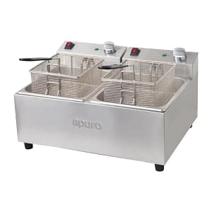 Apuro Double Fryer 2x5Ltr FB971-A