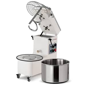 Mecnosud SMM0025 Spiral Dough Mixer with 20kg Dough Capacity & Stainless Steel Bowl