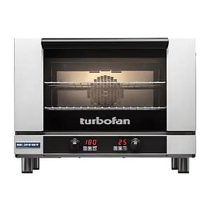 Turbofan E27D2 full size tray digital convection oven with steam injection