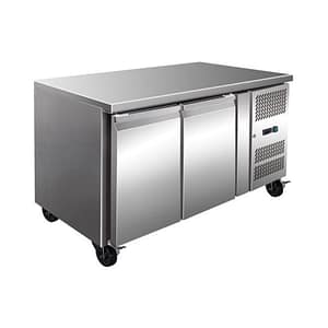 Thermaster GN2100BT tropicalised 2 door gastronorm bench freezer 314L stainless steel – Australia