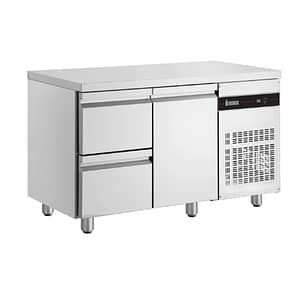 Inomak UBD2000 Under Bar Drawer Fridge with 1 Door and 2 Drawers – Stainless Steel 1345mm