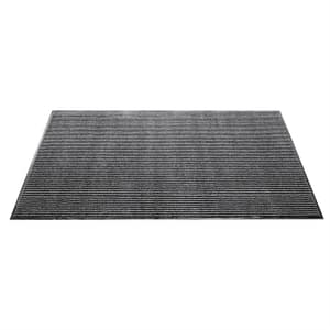 Jantex GH059 Entrance Mat Steel Colour 900x1500mm Anti-Slip