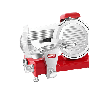 Grange GRB250C belt drive professional food slicer 250mm stainless steel blade