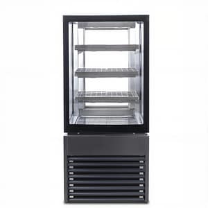 Anvil NDHV4720 600mm 4 tier square glass hot food display showcase