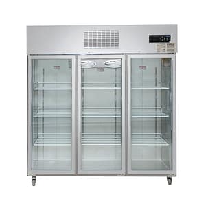 Thermaster SUFG1500 Triple Glass Door Upright Display Freezer with 1500L Capacity & LED Lighting