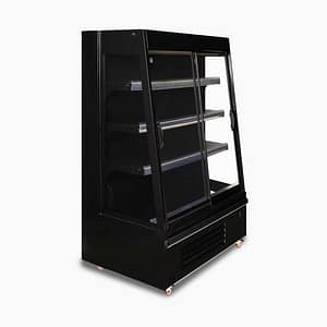Bromic SVM1000SD-NR 332L semi vertical display fridge with sliding doors