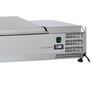 Anvil VRX1800S Stainless Steel Lid Refrigerated Ingredient Well with 8×1/3 GN Capacity