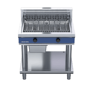 Blue Seal E596D-LS – 900mm Electric Chargrill with Leg Stand