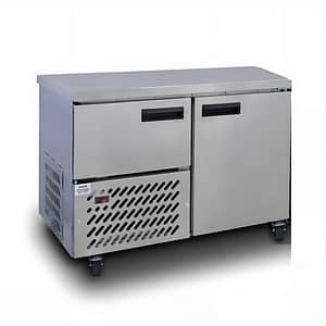 Anvil UBS6120(H) stainless steel slimline under bar fridge 1.5 doors 295L