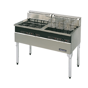 Blue Seal E604 – 1200mm Twin Pan Electric Fish Fryer for Commercial Kitchens