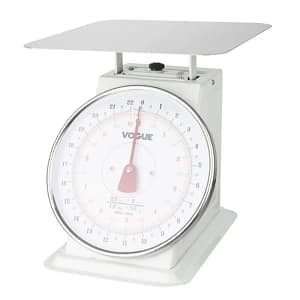 Vogue Stainless Steel Flat Top Kitchen Scale - 10kg, Grad. 50g, Code: F175