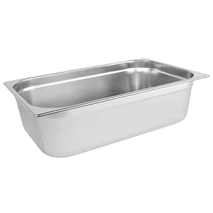 Vogue DN705 stainless steel gastronorm tray 1/1 size 150mm deep, 20L capacity – Australia