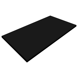 Furnlink Werzalit Duratop 1200x800mm Tabletop - Black, XL for Group Dining