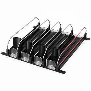 Kitchen Knock 630745 fridge drink shelf pusher 45x35 6P, adjustable bottle rail system – Australia