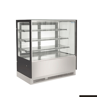 Bonvue GAN-1500RF3 cake display fridge with 3 shelves, 1500mm wide and stainless steel base
